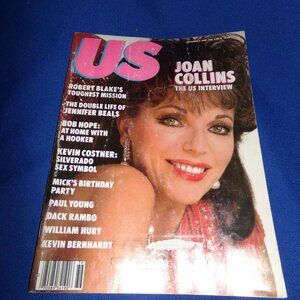 Vintage US Magazine - Joan Collins - September 9 1985 - Vol 3 No - Kevin Costner